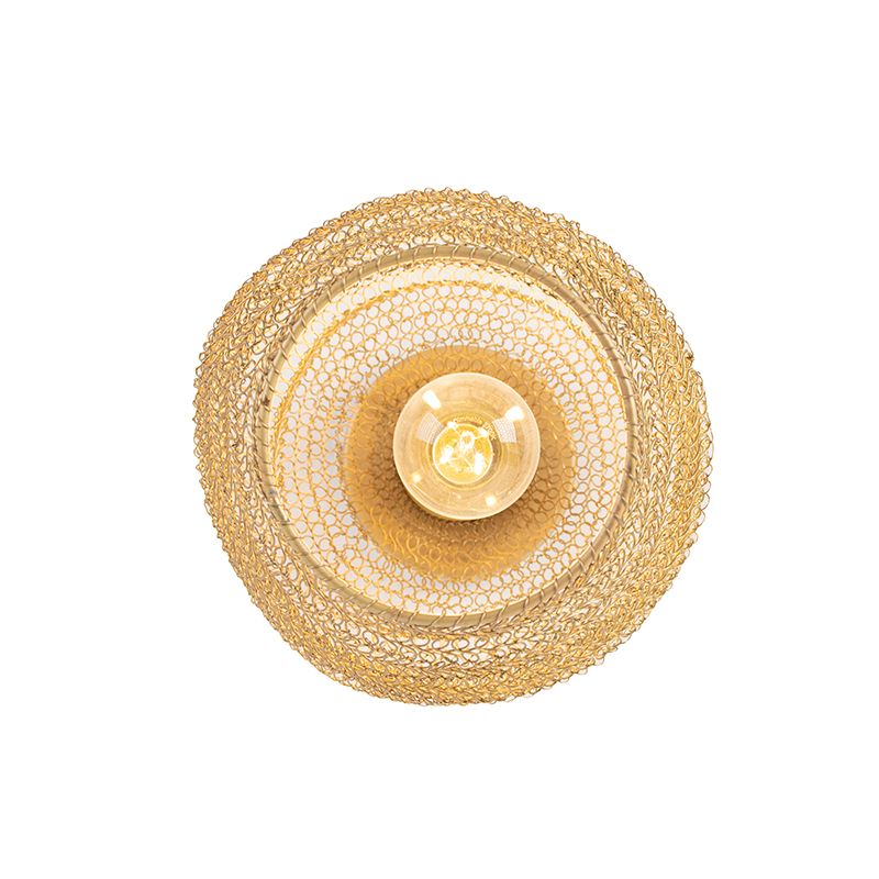 Oosterse plafondlamp goud - Nidum Bene