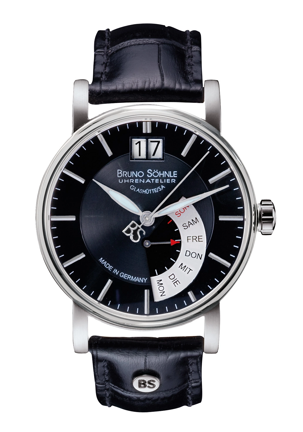 Bruno Söhnle Herrenuhr Pesaro I Schwarz 17-13073-741