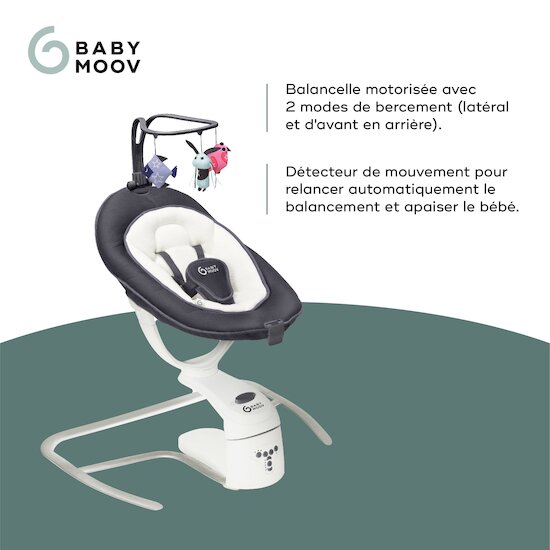 Balancelle Swoon Motion 360°   Zinc        de               Babymoov
