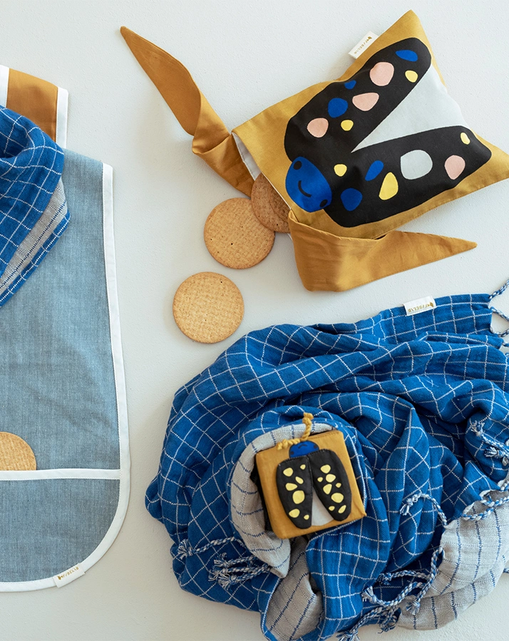 Lunchbag SNACKY – BEETLE aus Baumwolle