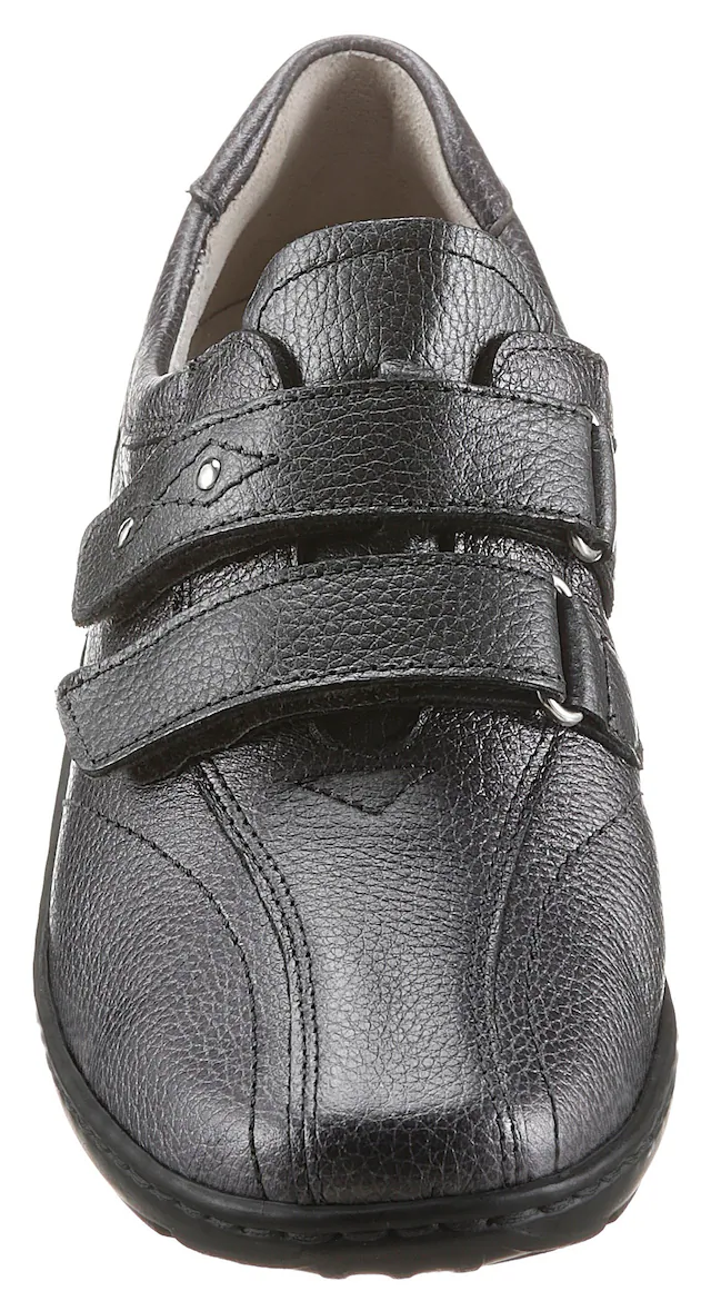 Waldläufer Klettschuh »HENNI«  Slipper, Komfortschuh, Bequemschuh mit Klettverschlüsse, H-Weite