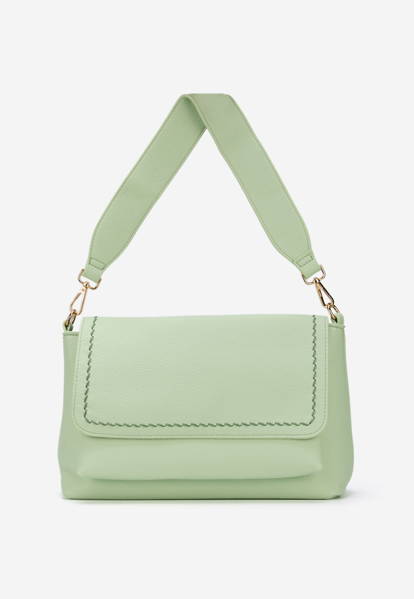 Sac bandoulière femme vert Crisstela