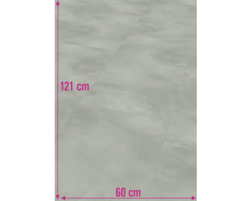 Vinylvloer steensplit tegel klikverbinding 1212,9 x 603,3 x 6 mm