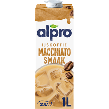 Alpro Sojadrink Macchiato Houdbaar 1L