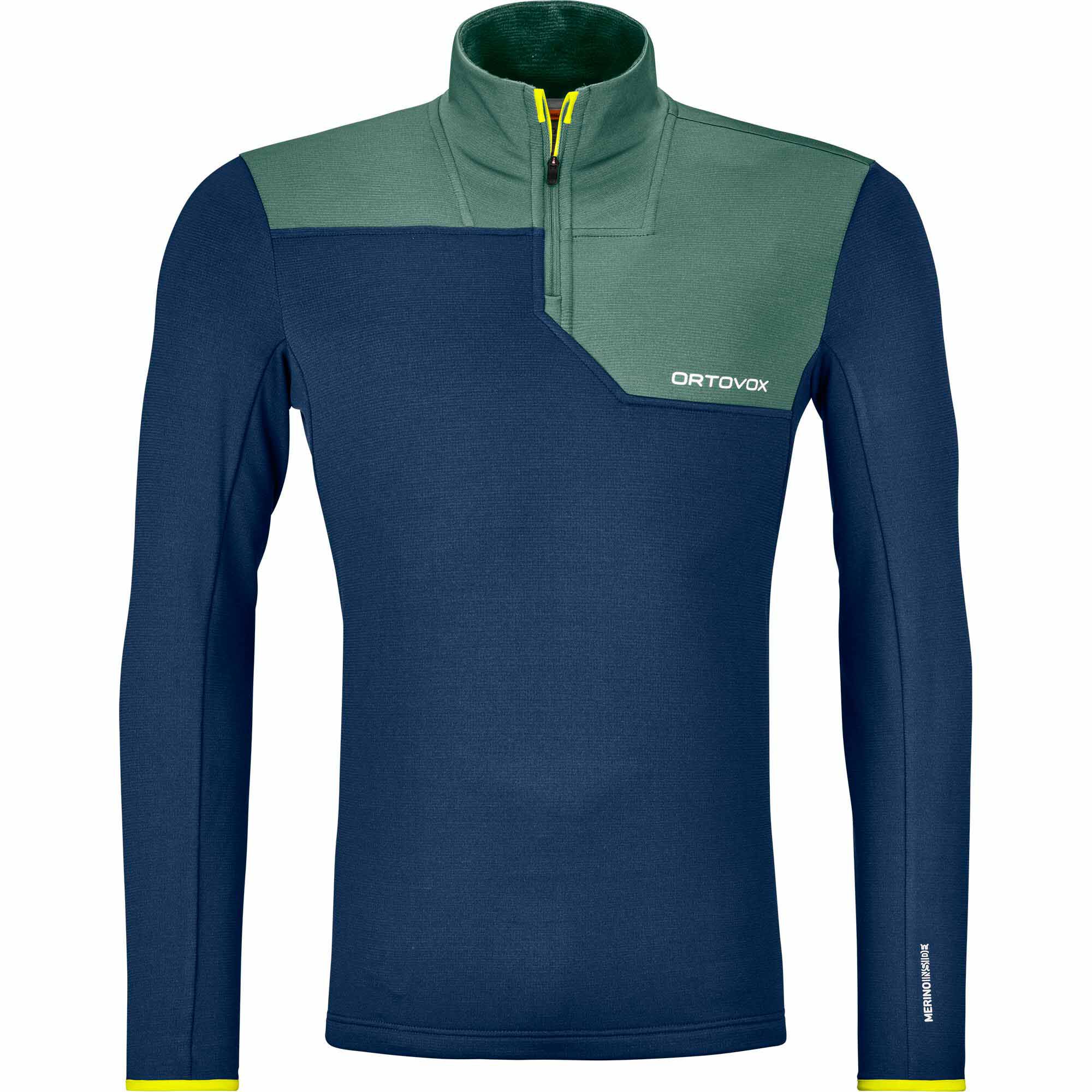 OrtovoxFleece Light Zip Neck M