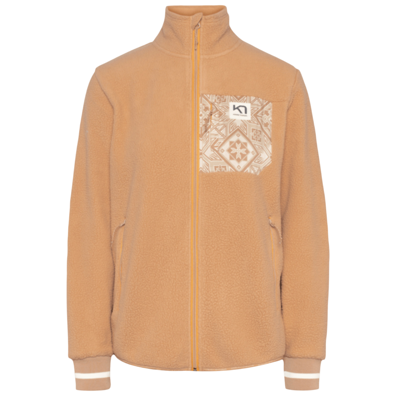 Fleecejacke Rothe cork