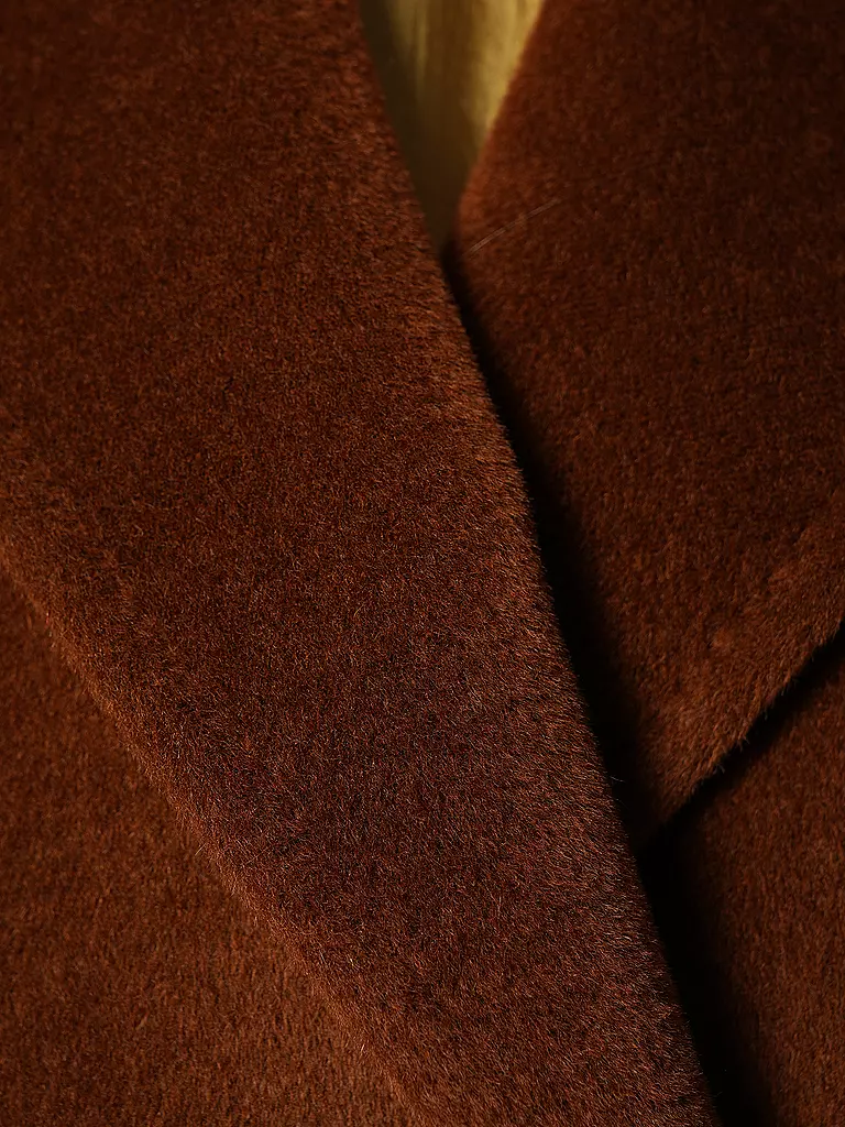 MAX MARA STUDIO Mantel in Felloptik FILOVIA  braun
