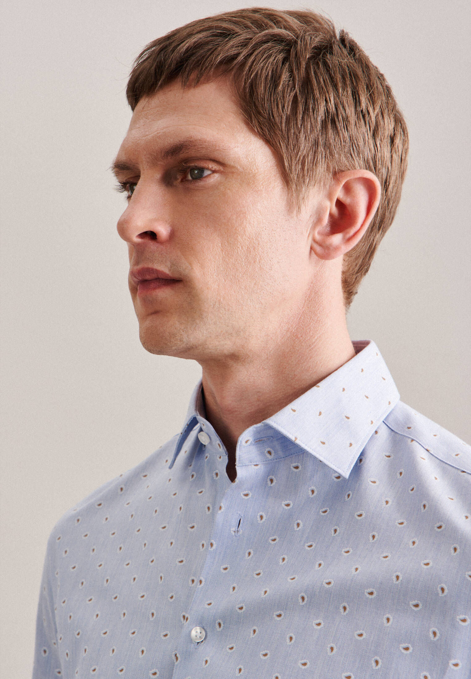 Seidensticker| Herren Flanellhemd Slim