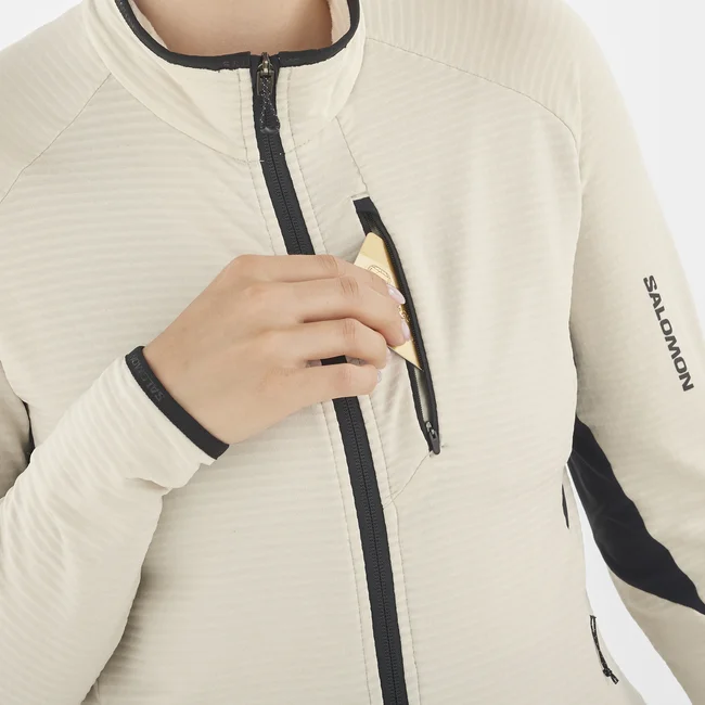 ESSENTIAL LIGHTWARM  Couche intermédiaire entièrement zippée pour femme