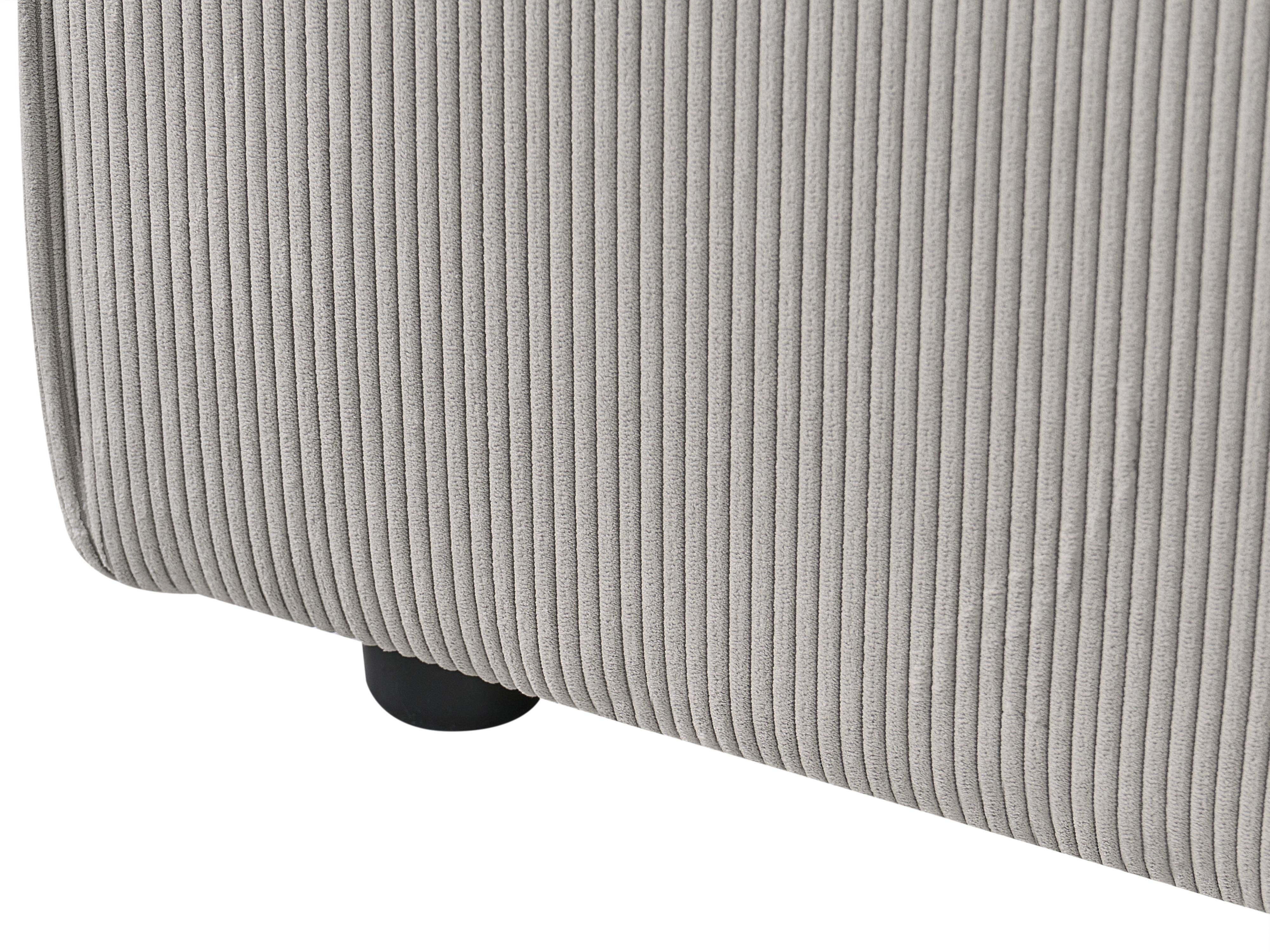Hoekmodule ARDAL Corduroy Taupe rechtszijdig