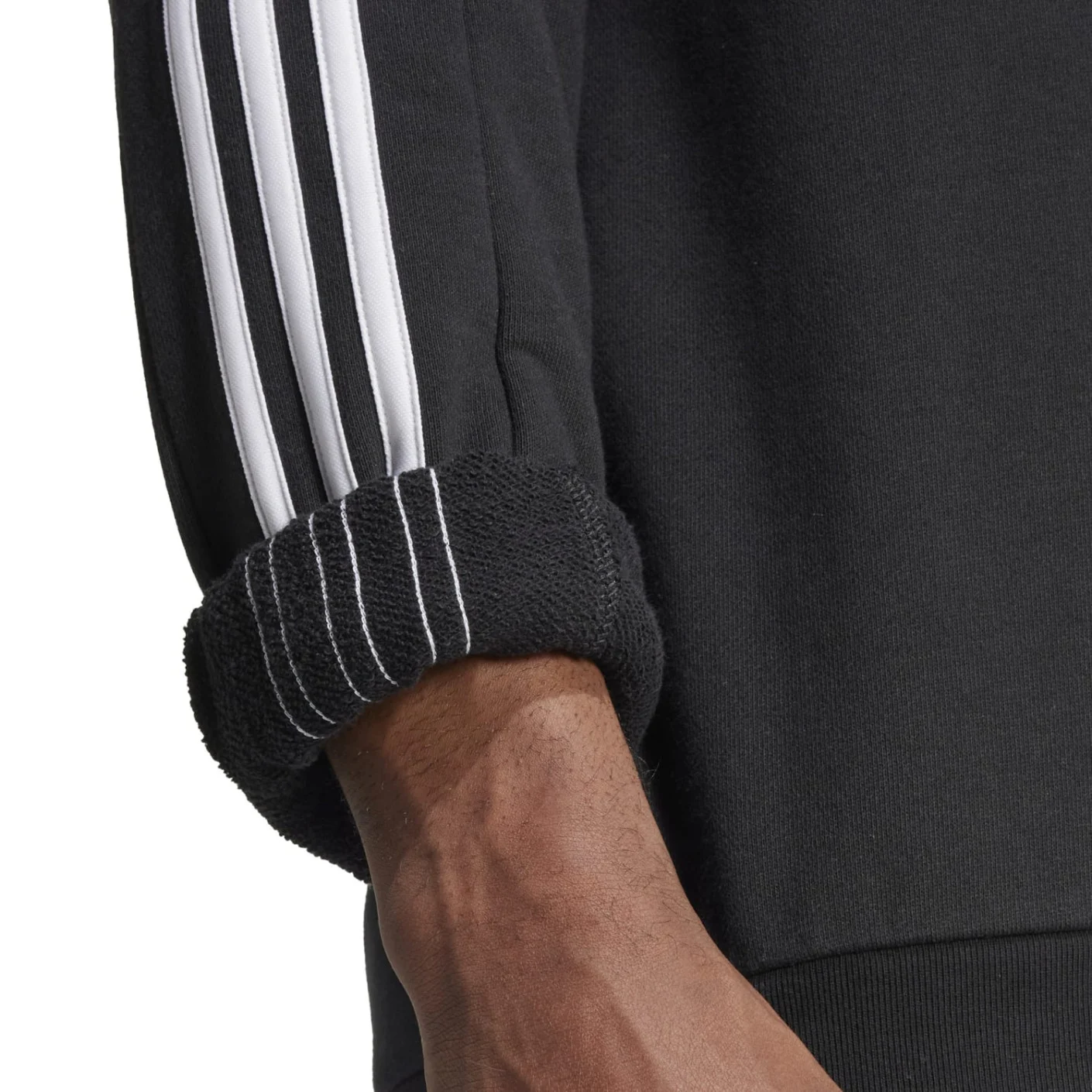 Adidas Juventus DNA Crew Sweater 2024-2025 Zwart Wit