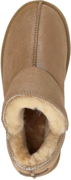 Warmbat Willow Pantoffels Dicht goudkleur