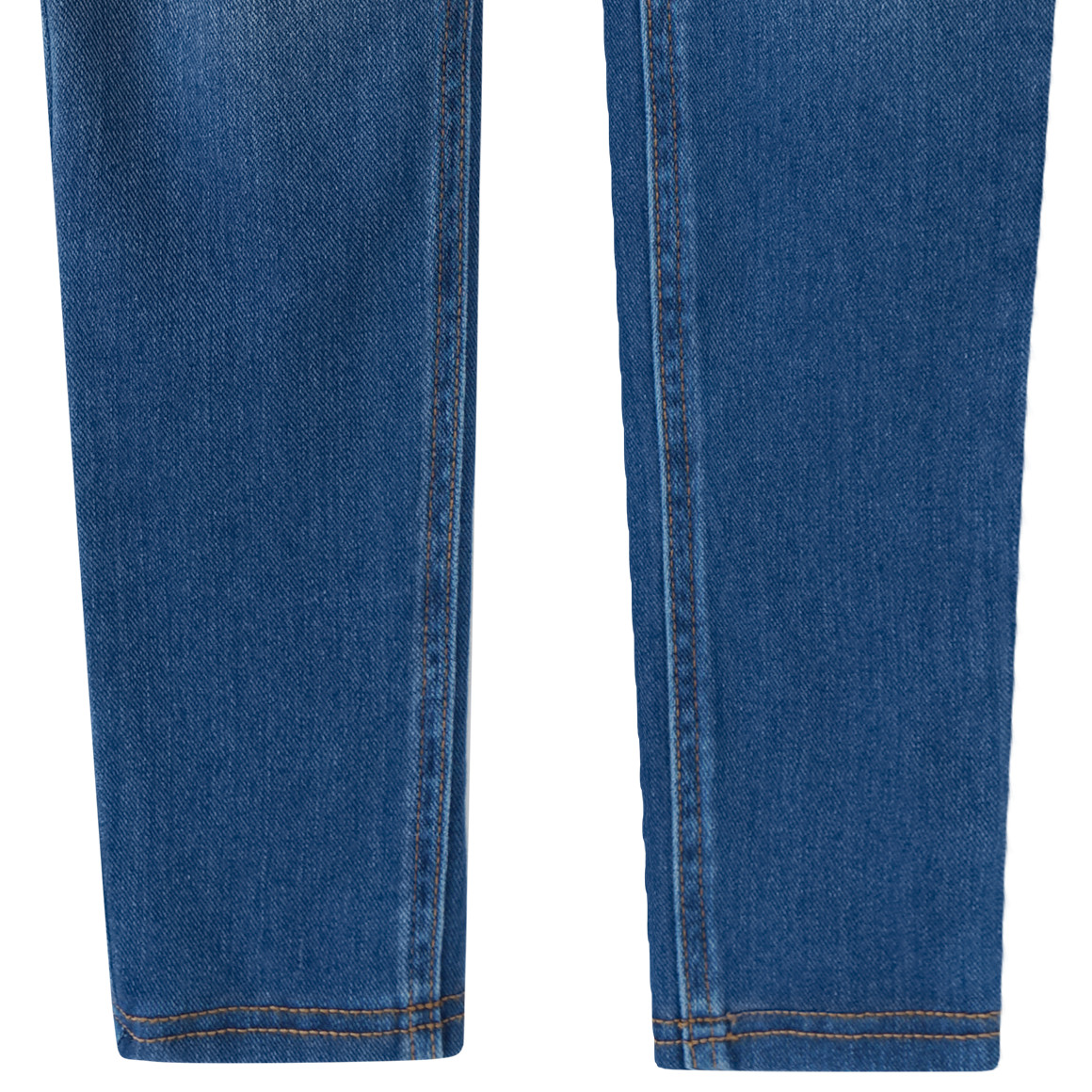 Yigga Mädchen Jeggings mit Elastikbund blau