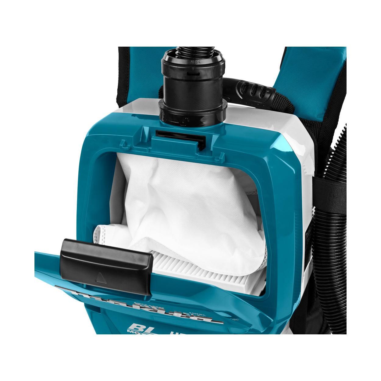 Makita DVC261TX22 Accu Rugstofzuiger voor Schoonmaak 2x18V 5.0Ah