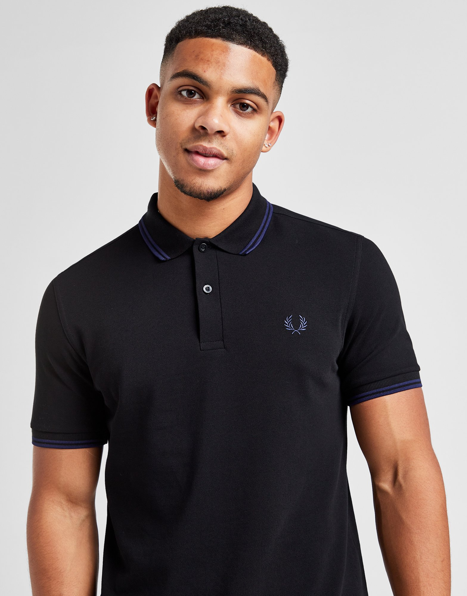 Fred Perry Polo Double Liseré Homme