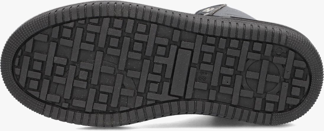 RED-RAG zwarte red-rag hoge sneaker 13785