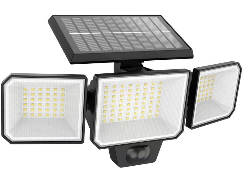 Philips Solar Nysil Wandleuchte, Licht Bewegungssensor, 500 Solar-Sicherheitsbeleuchtung