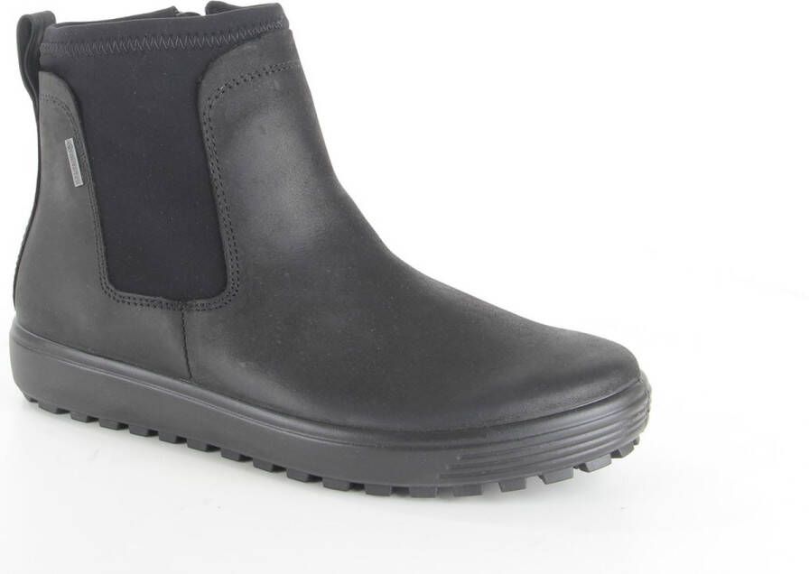 ECCO Soft 7 Tred W Dames Chelsea boot met Gore-Tex Zwart Size: 40 (UK 6.5-7)