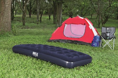 Bestway 1-Persoons Luchtbed - 185 x 76 x 22 CM - PVC - Donkerblauw