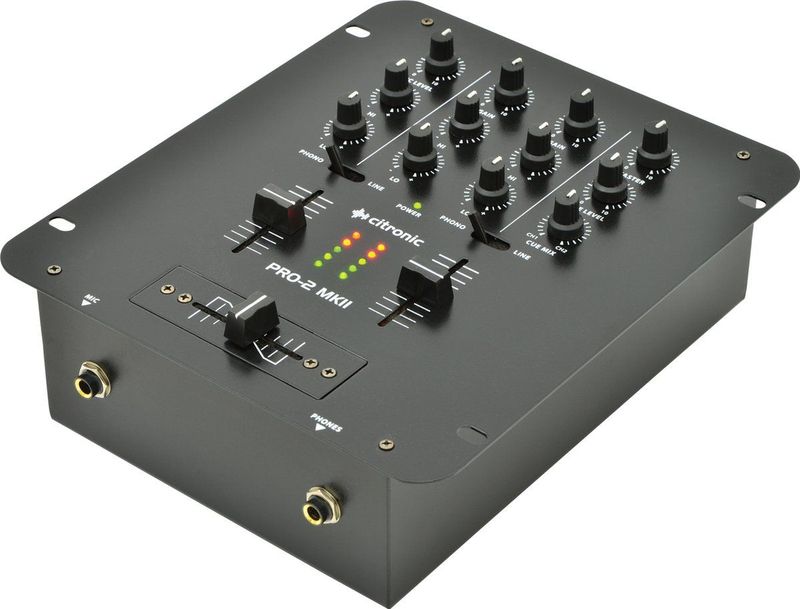 Citronic - 2 Kanaals DJ Mixer