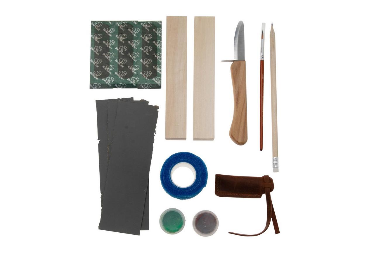 BeaverCraft DIY08 Spruce Carving Kit, houtsnijset