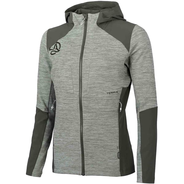 Veste polaire randonnée TERNUA TILEKA HOOD JKT W LIGHT FOREST