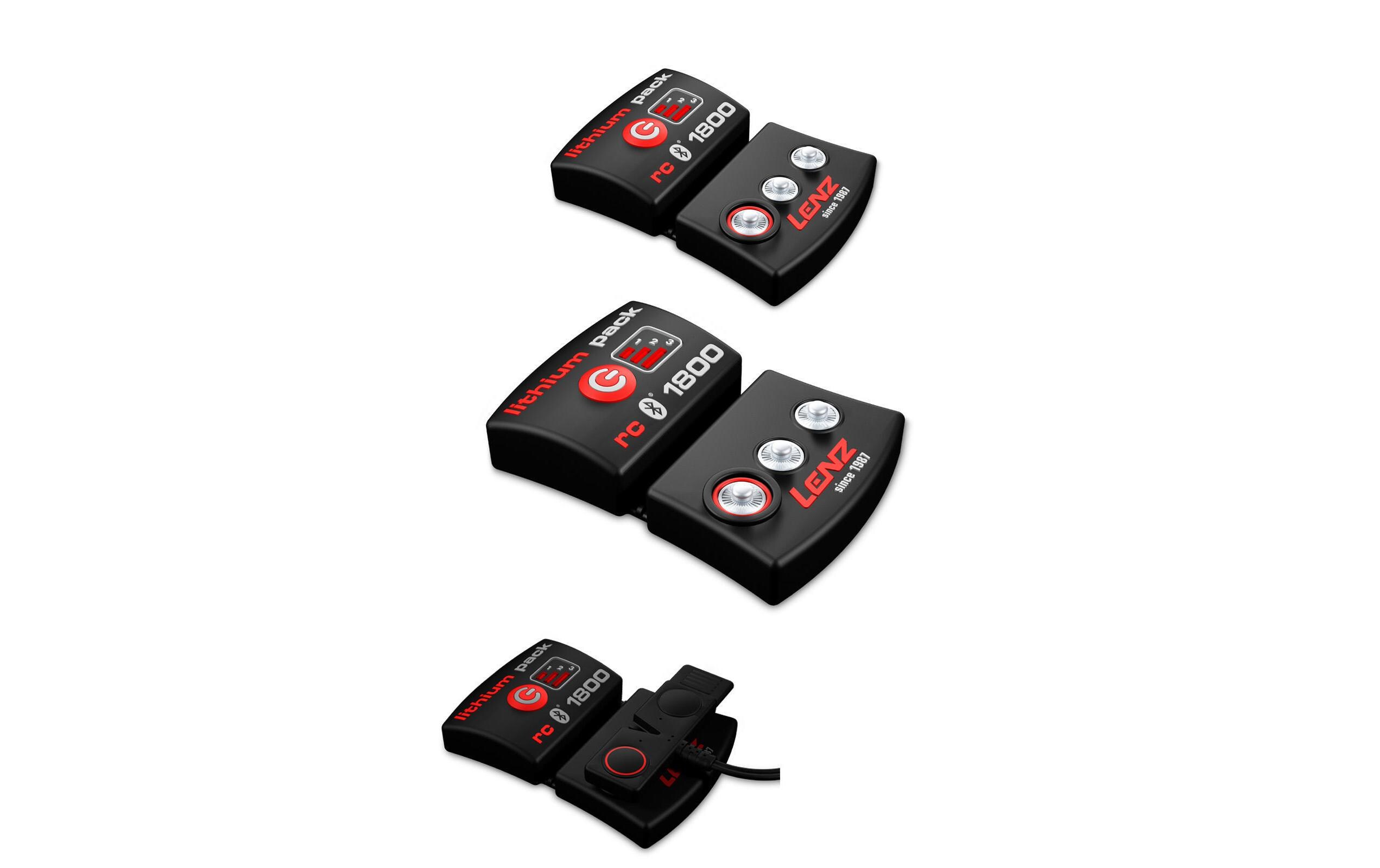 Akku Lithium Pack rcB Sock 1800<br>Wiederaufladbarer Lithium-Akku