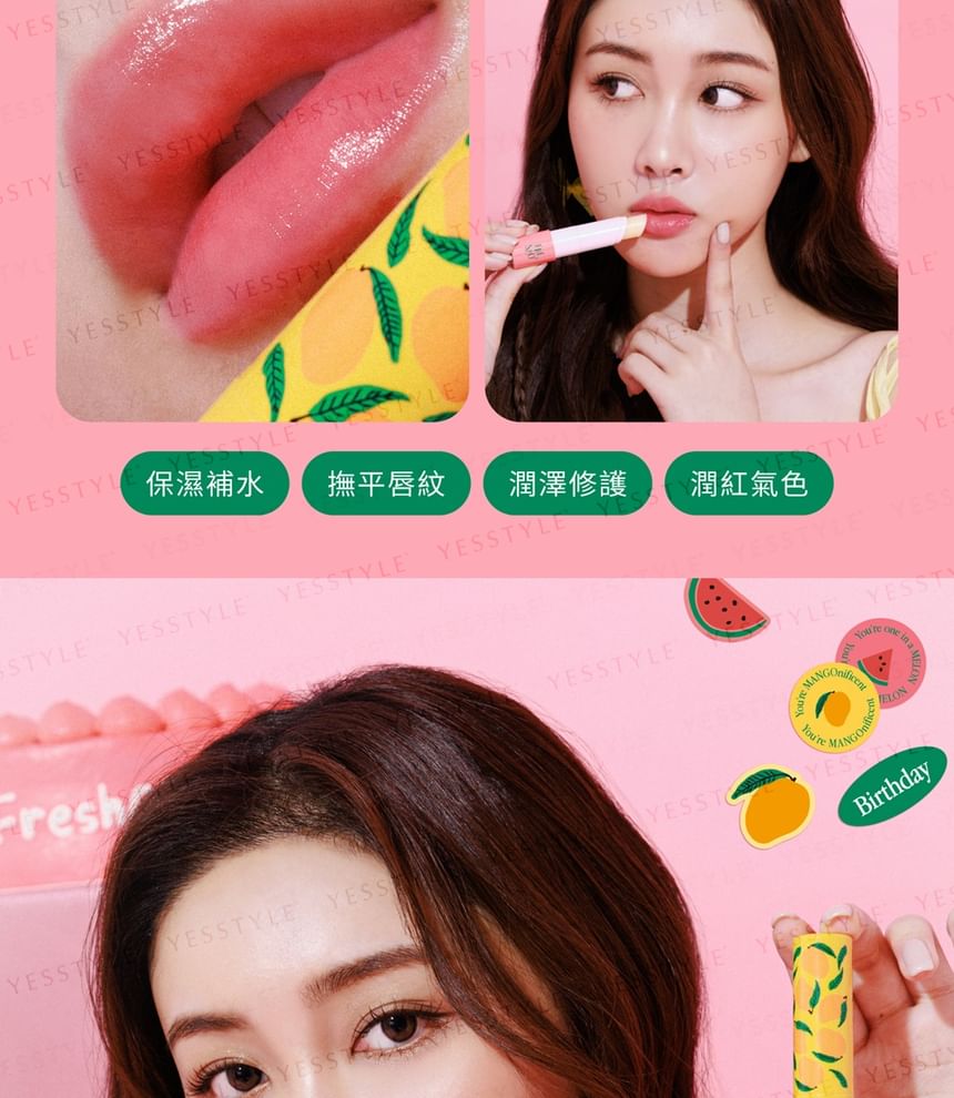 FreshO2 - Birthday Edition Hydraterende Getinte Lippenbalsem