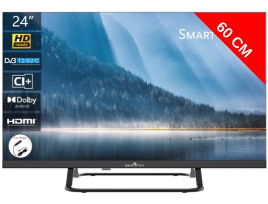 SMART TECH - TV LED 60 cm 24HN01VC