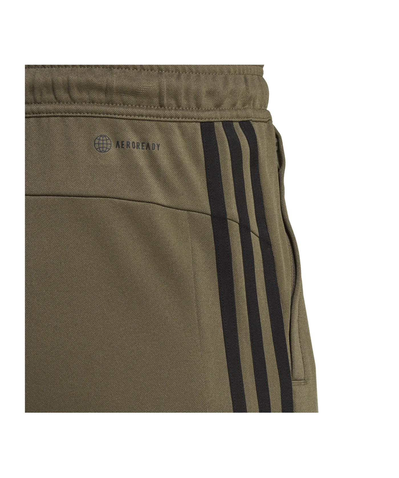 adidas Base 3-Stripes Trainingshose Grün Schwarz