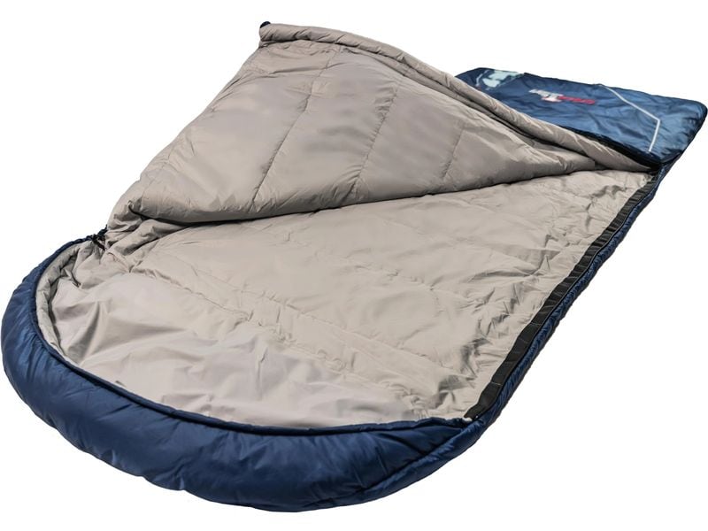 Grüezi Bag Schlafsack Biopod Wolle Murmeltier Comf. XXL Nig Leichter 3-Saison-Schlafsack in Deckenform