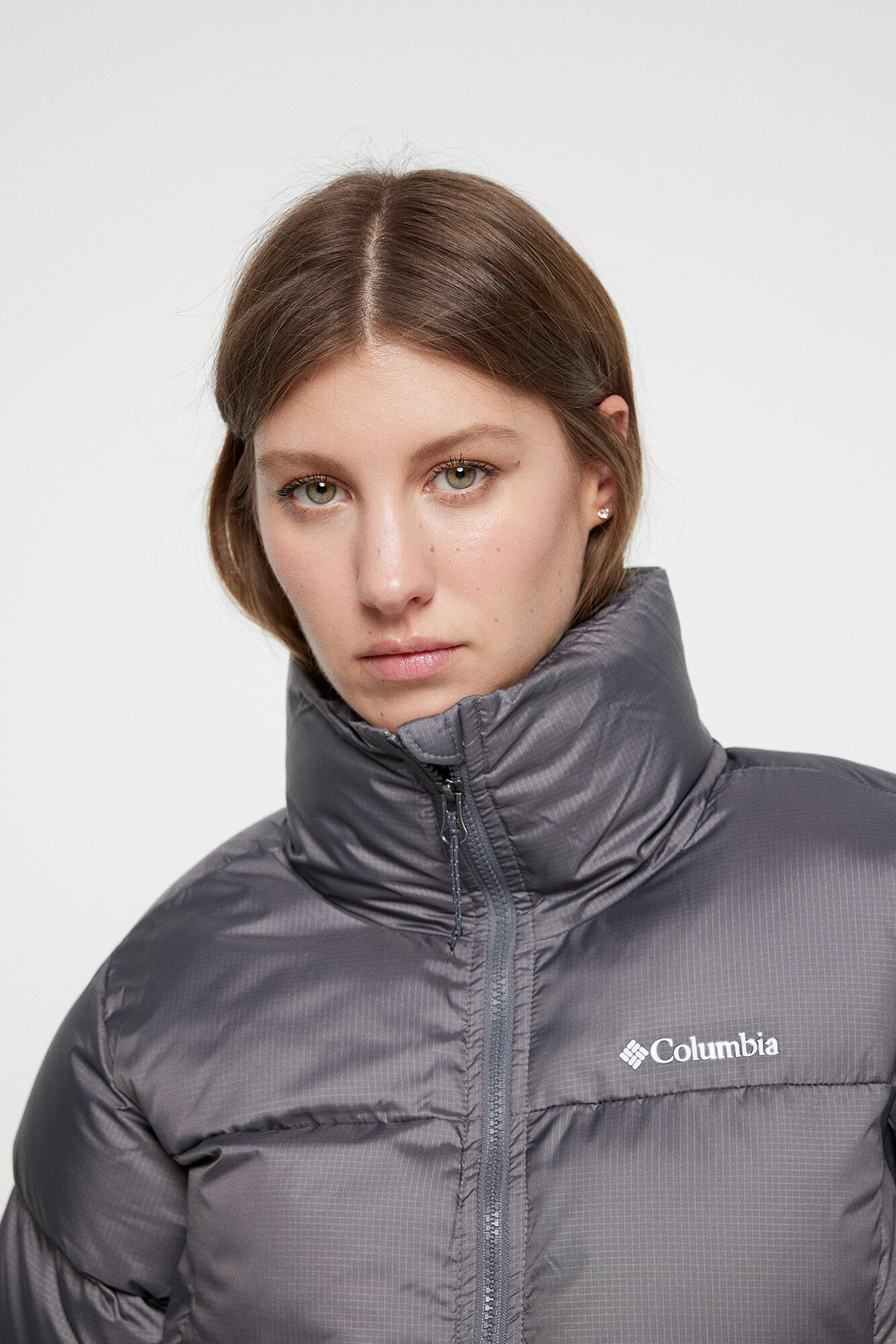 Jaqueta curta acolchoada feminina Columbia™ Puffet™