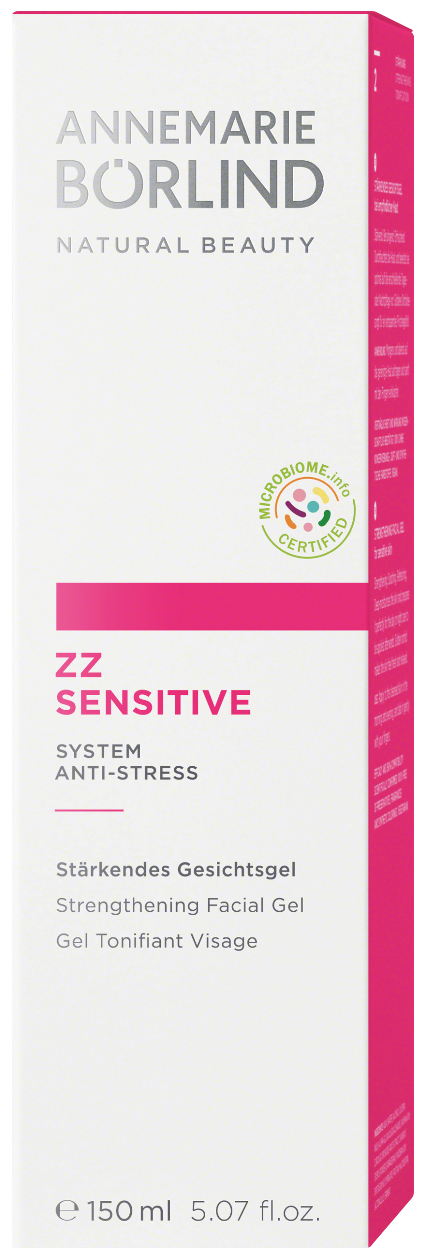 ANNEMARIE BÖRLIND ZZ Sensitive verstevigende gezichtsgel (150 ml)