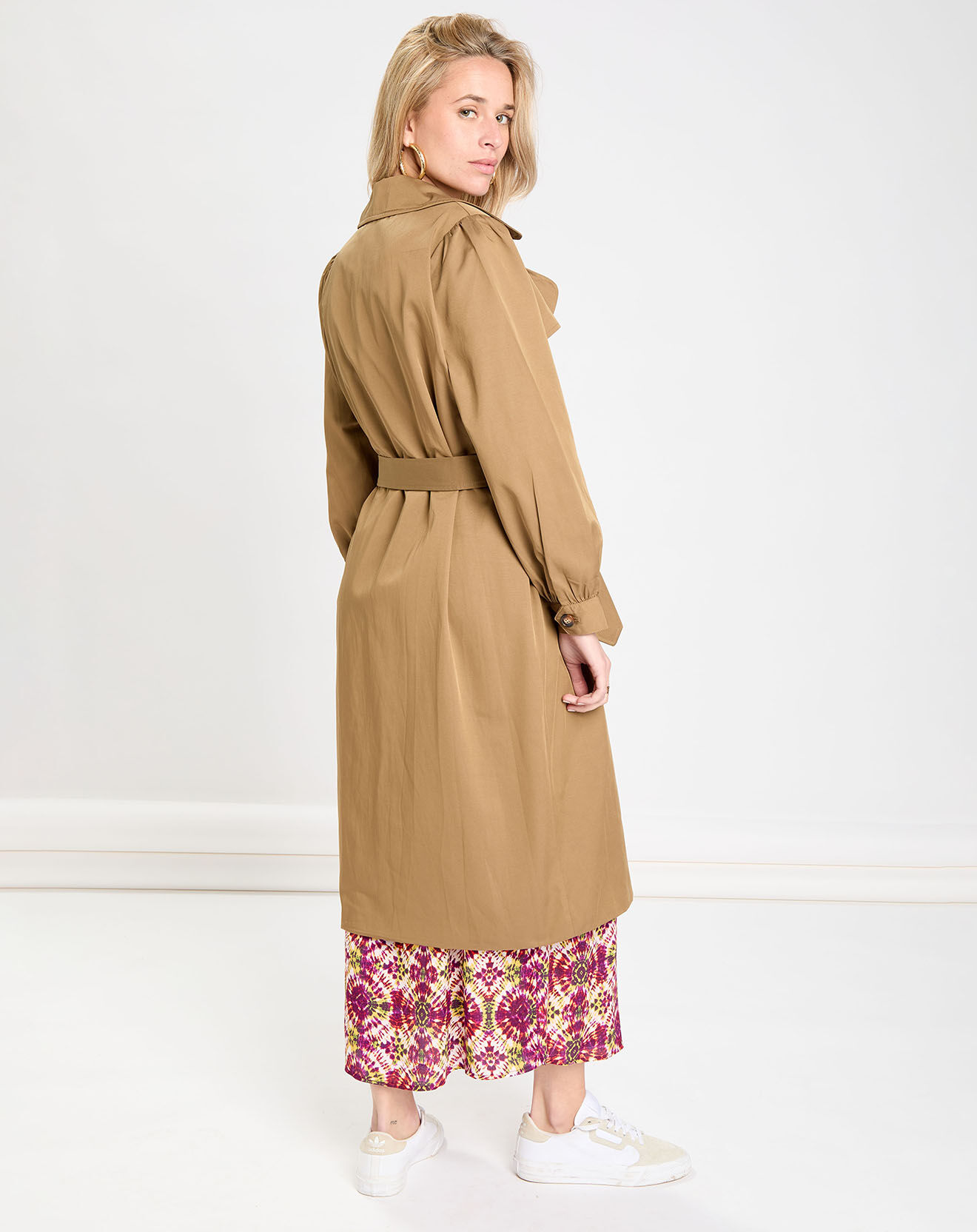 La Petite Etoile Trench Felis beige foncé