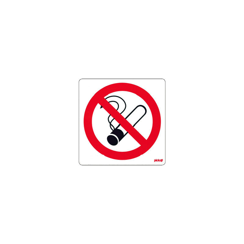 Sticker verboden te roken 10x10cm*