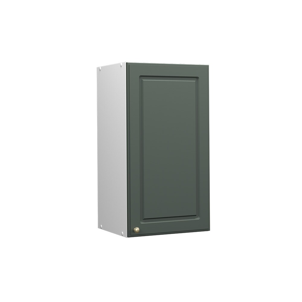 Vicco Hängeschrank Küchenschrank Küchenmöbel Fame-Line Weiß Grün-Gold Landhaus 40 cm Küche Einbauküche Hängeschrank Drehtür Einlegeboden Küchenzeile
