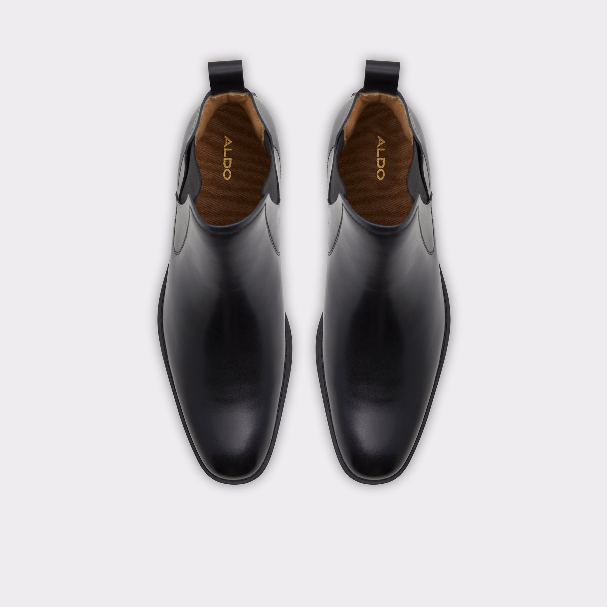Vardre Black Men Chelsea boots