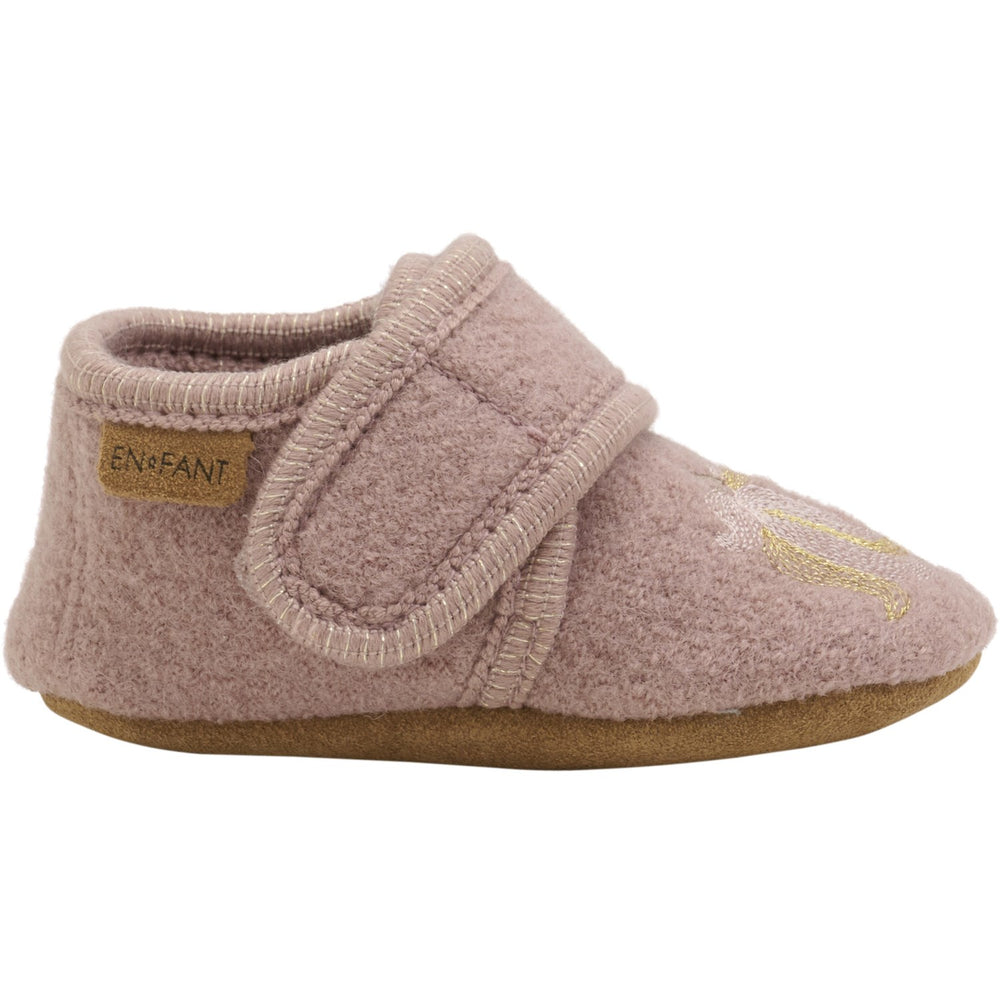 Køb En Fant Bark Uld Slippers Med Broderi
