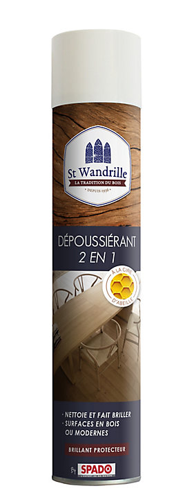 Aérosol dépoussiérant nourrissant 2 en 1 St Wandrille 500ml