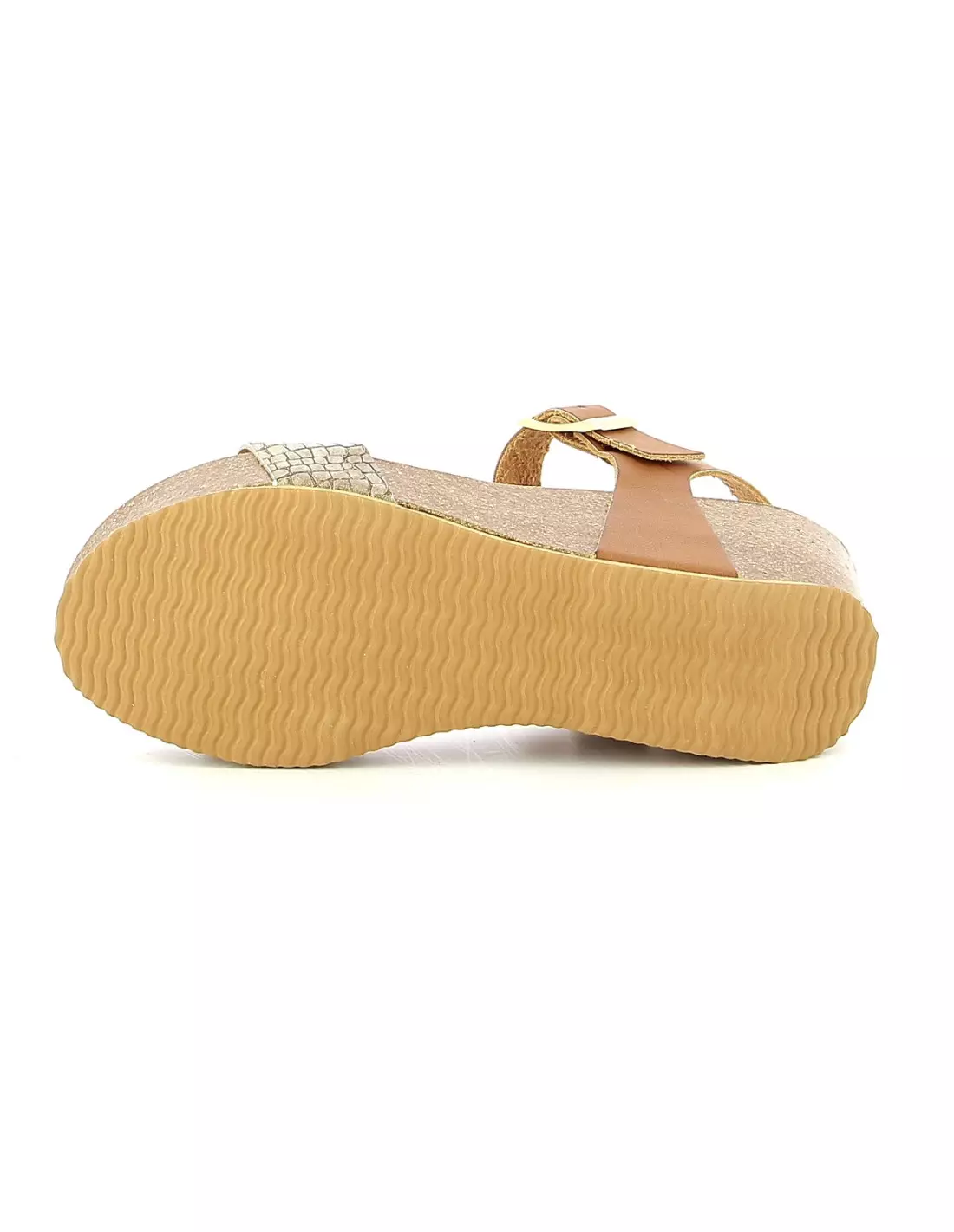 K DAQUES CAMELIS - Sandales & nu-pieds Platine