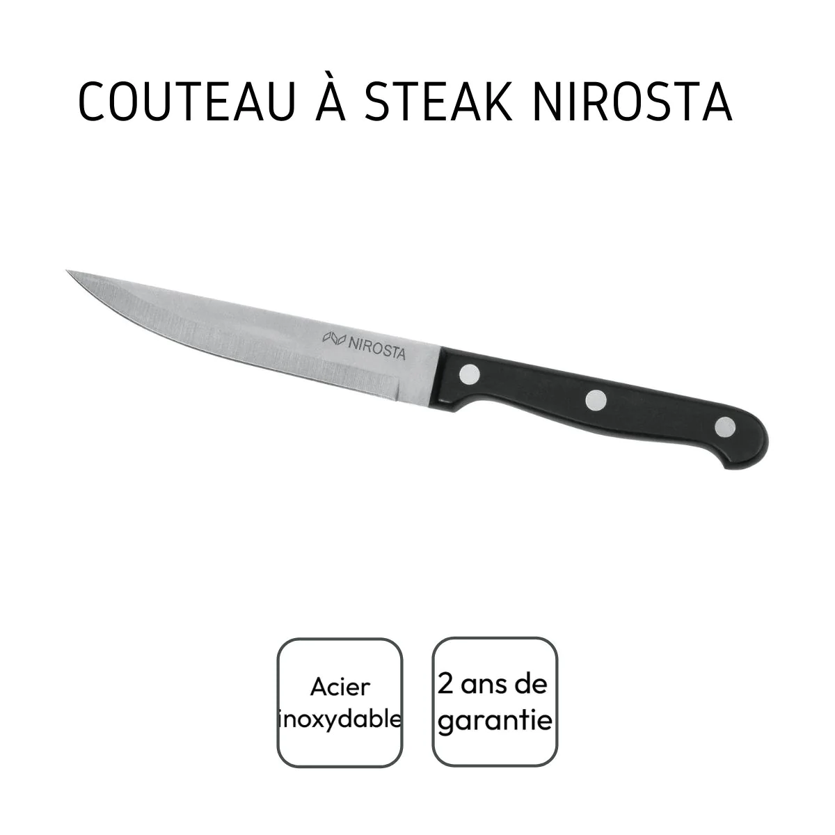 Couteau à steak Mega 21 cm