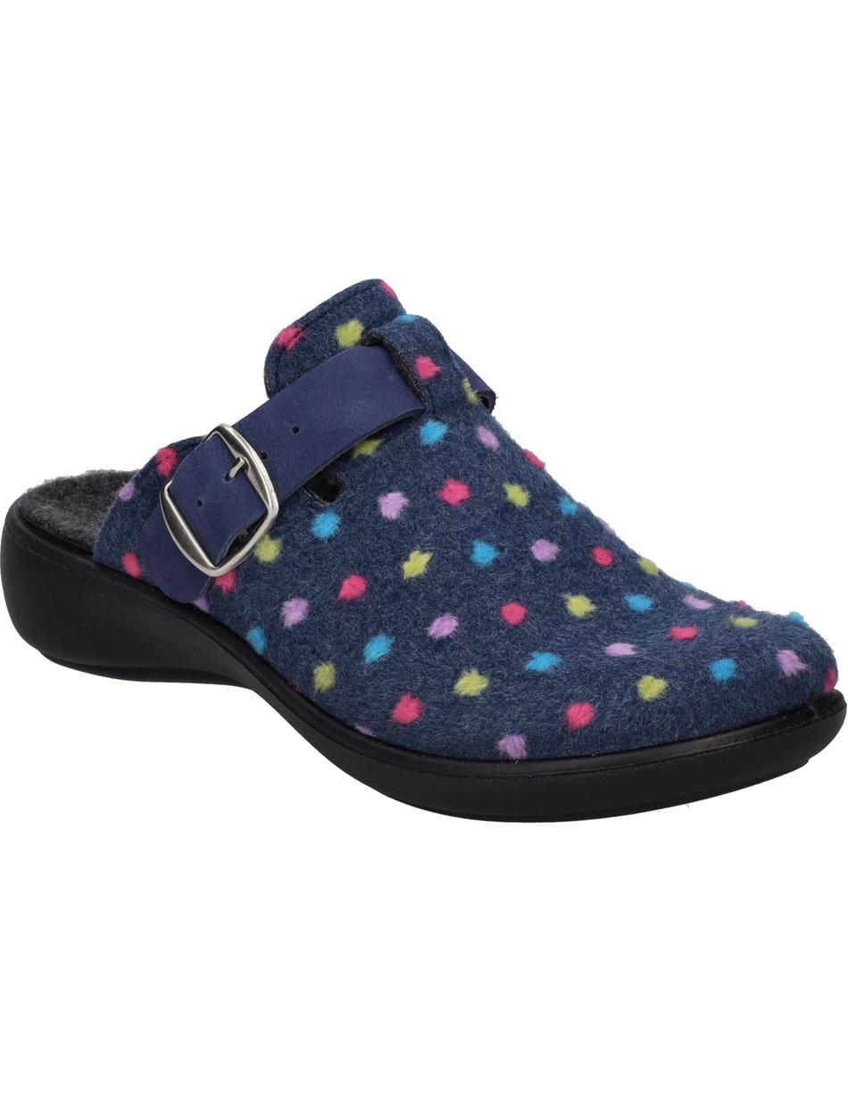 Hausschuh Korsika 352, jeans-multi