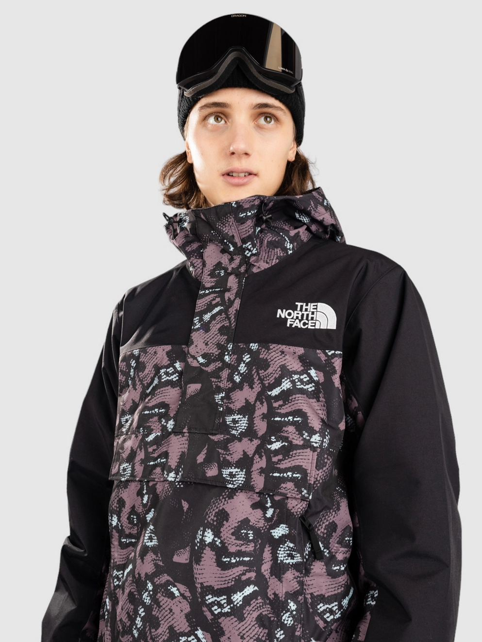 THE NORTH FACE Driftview Anorak fawn grey snake charmer
