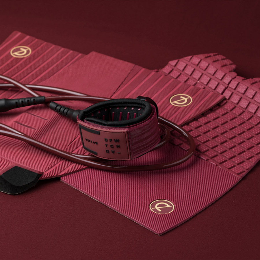 Deflow Burgundy Pad - 2 pièces