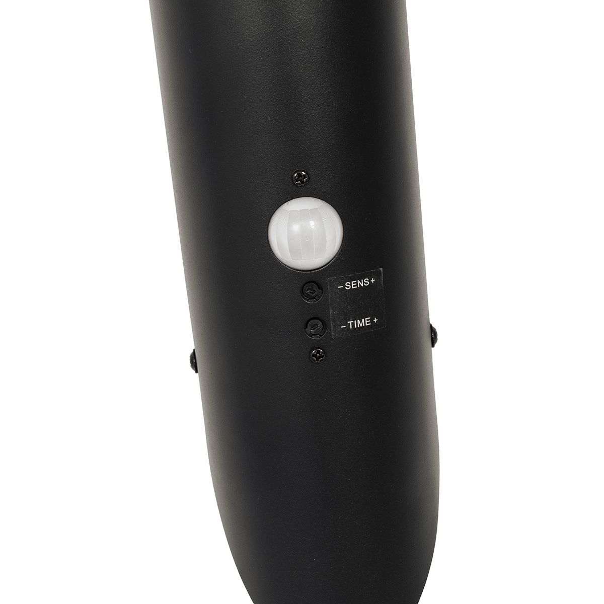 Moderne buiten wandlamp zwart met bewegingssensor IP44 - Rox