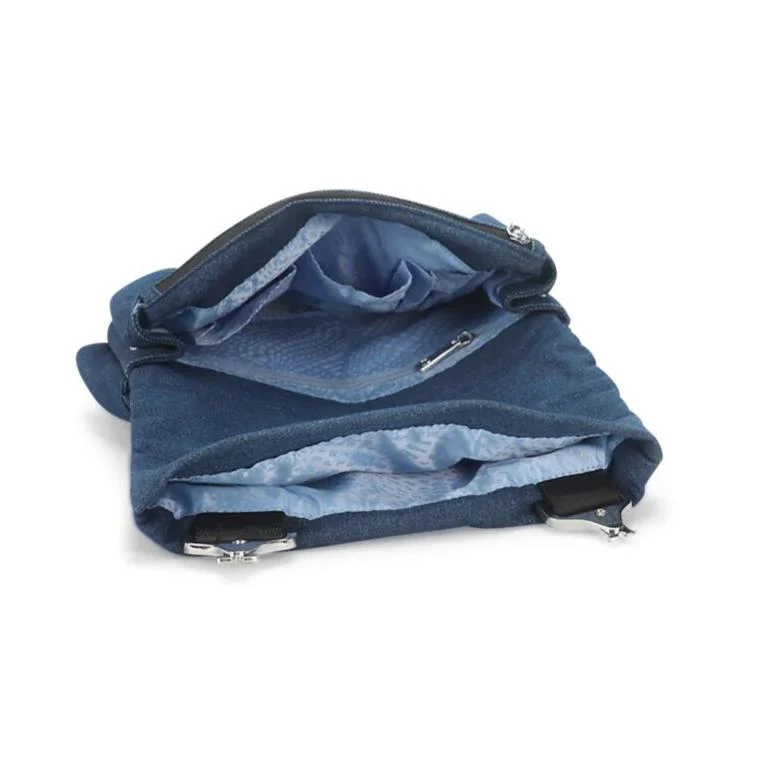 Silfen  Denis denim bæltetaske - Dark blue