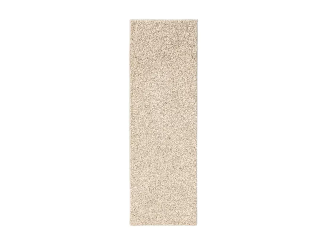 Tapis à poils longs Soho Crème 70x200 cm