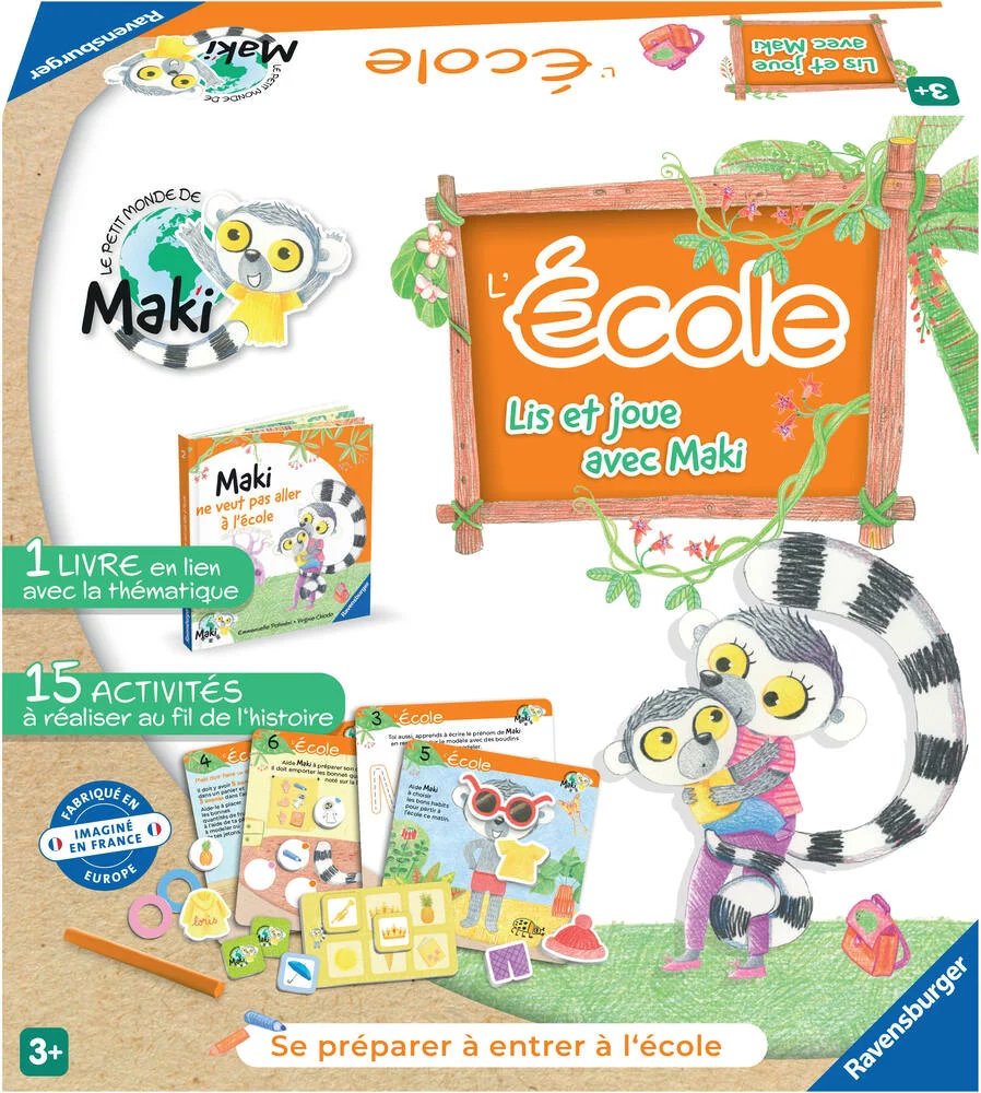 LIS ET JOUE AVEC MAKI - L'ECOLE