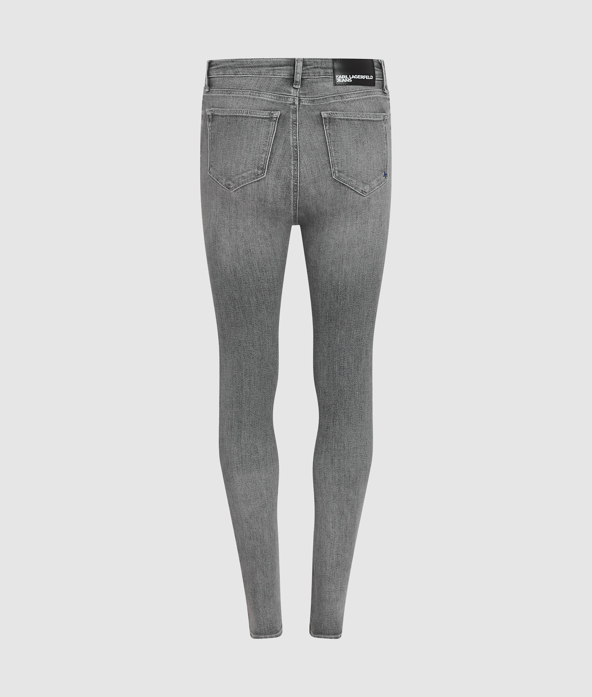 Skinny jeans met hoge taille