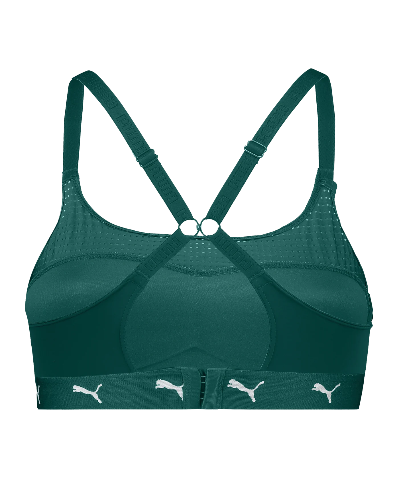 PUMA Padded Sporty Top Sport-BH Damen Grün F002